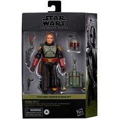 Фигурка Hasbro Star Wars The Black Series Deluxe, Boba Fett, F4064, 15 см Funko