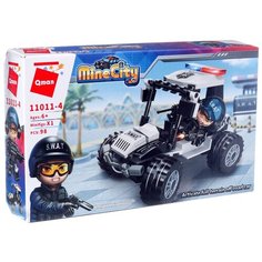 Конструктор Qman MineCity 11011-4 Активация внедорожника, 98 дет.