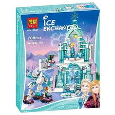 Конструктор Lari (Bela) Ice Enchanted 10664 Волшебный ледяной замок Эльзы, 709 дет.