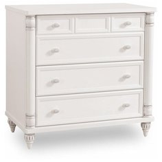 Бельевой комод Cilek Romantic RM-1201, 4 ящика, белый