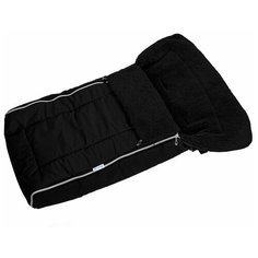 Конверт-мешок Noordline меховой, 89 см, 85 см, black