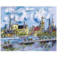 Картина по номерам, "Живопись по номерам", 40 x 50, LV15