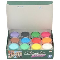 Краски акриловые, 12 цветов, 20 мл Проф Пресс