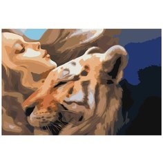 Картина по номерам, "Живопись по номерам", 80 x 120, Z-AB398