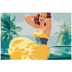 Картина по номерам, "Живопись по номерам", 100 x 150, RA039