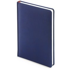 Ежедневник недатир А4 136л Velvet soft-touch обл ПВХ син 3-116/18 3839525 Альт