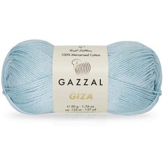 Пряжа "Giza" 100% мерсеризованный хлопок 125м/50гр (2473) Gazzal