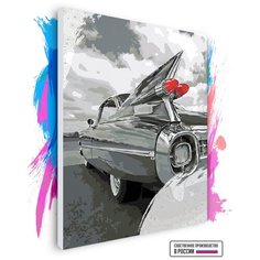 Картина по номерам на холсте Cadillac Tail Fins, 50 х 60 см Красиво Красим