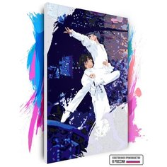 Картина по номерам на холсте BTS Black Swan Чимин и Чонгук, 100 х 150 см Красиво Красим