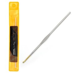 Крючки для вязания Maxwell Gold односторонние с золотой головкой арт. MAXW.7238, никель 1,9мм, 12 см