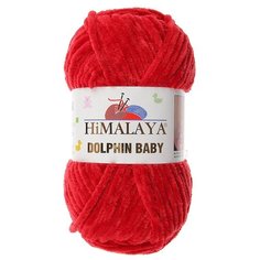 Пряжа Himalaya Dolphin Baby (80352 - Красный)