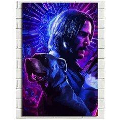 Картина по номерам Фильм Джон Уик Киану Ривз - 6145 В 60x40