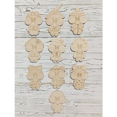 Утка Лалафанфан. Фигурки из дерева. Раскраски. Игрушки. Умкино