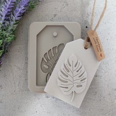 Силиконовая форма молд "Пальмовый лист" 1 шт, для аромасаше, мыла, гипса или воска Нет бренда