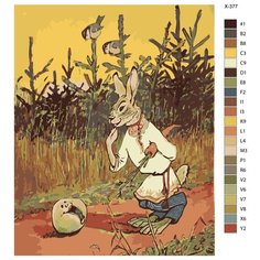 Картина по номерам X-377 "Колобок" 70x90 Brushes Paints