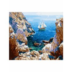 Картина по номерам Путешествие на паруснике 40х50 см Hobby Home