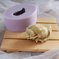 Силиконовая форма для мыла, Ракушка большая Нет бренда