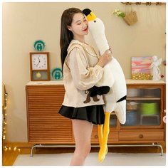 Мягкая игрушка подушка Фламинго обнимусь 160см Littlestar