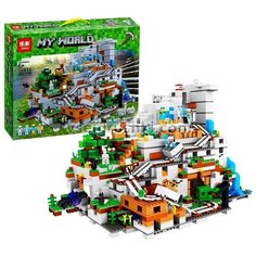 Конструктор Майнкрафт My World Горная пещера 76010/ My World Minecraft Leduo