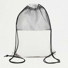 Мешок для обуви на шнурке, цвет светло-серый Сима ленд