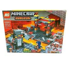 Конструктор Майнкрафт MG "Minecraf DUNGEON 65003", Ciant and wing bird, 6+ / 2in1 / 221 дет.