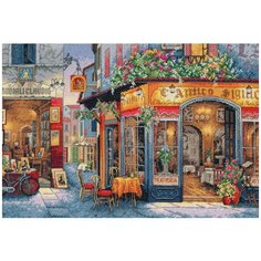Dimensions Набор для вышивания European Bistro (Европейское бистро) 41 х 28 см, 35224