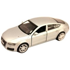 Легковой автомобиль ТЕХНОПАРК Audi A7 (67306) 1:43, 11 см, серебристый