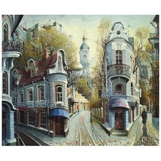 Картина по номерам Molly 30х40 см Улочки старой Москвы