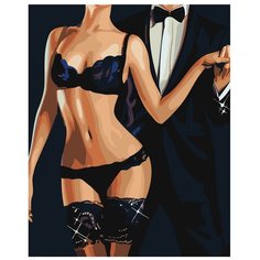 Картина по номерам, "Живопись по номерам", 40 x 50, Z-AB500