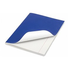 STAFF №2 Эконом А5, клетка, 96 л., 1 шт., синий