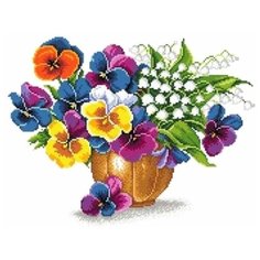 Набор для вышивания «Сделано с любовью» ЦВ-047 Майское разноцветие