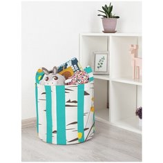 Корзина для игрушек JoyArty "Непроглядные березы" 35x35 см