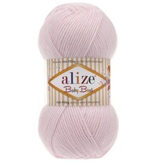 Пряжа для вязания Ализе Baby Best (90% акрил, 10% бамбук) 5х100г/240м цв.184 розовая пудра Alize