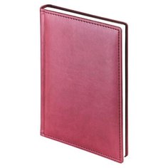 Ежедневник Альт Velvet датированный на 2021 год, искусственная кожа, А5, 168 листов, бордовый