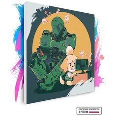 Картина по номерам на холсте Eternal Horizons, 70 х 70 см Красиво Красим