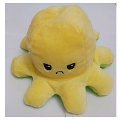 Игрушка антистресс/ Вывернушка/Двусторонний осьминог мягкая игрушка перевёртыш. Цвет СЮРПРИЗ+ подарок, ОЕМ
