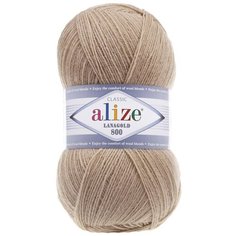Пряжа для вязания Alize "Lanagold 800", цвет: 585 камень, 800 м, 100 г, 5 шт