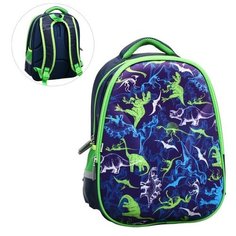 Рюкзак каркасный школьный Calligrata Dino style, 39 х 30 х 14 см