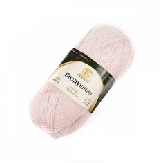 Пряжа Камтекс Воздушная 067 пудра 25% меринос, 25% шерсть, 50% акрил 100г 370м 5шт