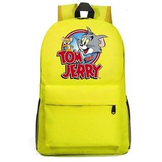 Рюкзак Том и Джерри (Tom and Jerry) желтый №2 Noname