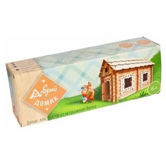 Конструктор из дерева Добрый домик Нескучные игры