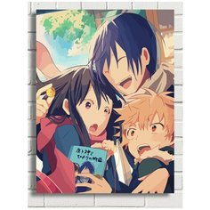 Картина по номерам Аниме Бездомный Бог Норогами (Ято, Хиёри Ики, Юкинэ) - 7574 В 30x40