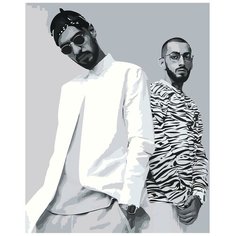 Картина по номерам, "Живопись по номерам", 60 x 75, Z-AB111