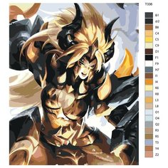 Картина по номерам Т336 "Mobile Legends: маша" 40Х50 Brushes Paints