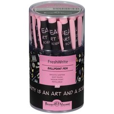 Ручка шариковая BrunoVisconti, 0.7 мм, синий, FreshWrite «дамские штучки. Помада», Арт. 20-0214/76