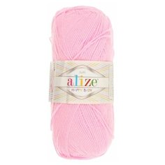 Пряжа ALIZE "Happy baby", 65% акрил, 35% полиамид, 330 м*100 г, 191 розовая, 1 шт