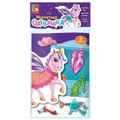 Магнитная кукла Vladi Toys игра-одевашка Единорог , VT3204-17