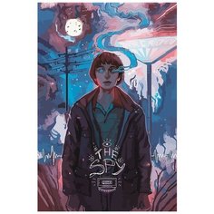 Картина по номерам на холсте Сериал Очень странные дела - 8545 В 60x40