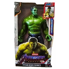 Фигурка супер героя Халк 30см. со световыми и звуковыми эффектами /Titan Hero series HULK /Фигурка Мстители Халк 30см. Avengers