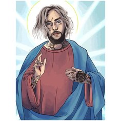 Картина по номерам на холсте suicideboys - 174 30X40